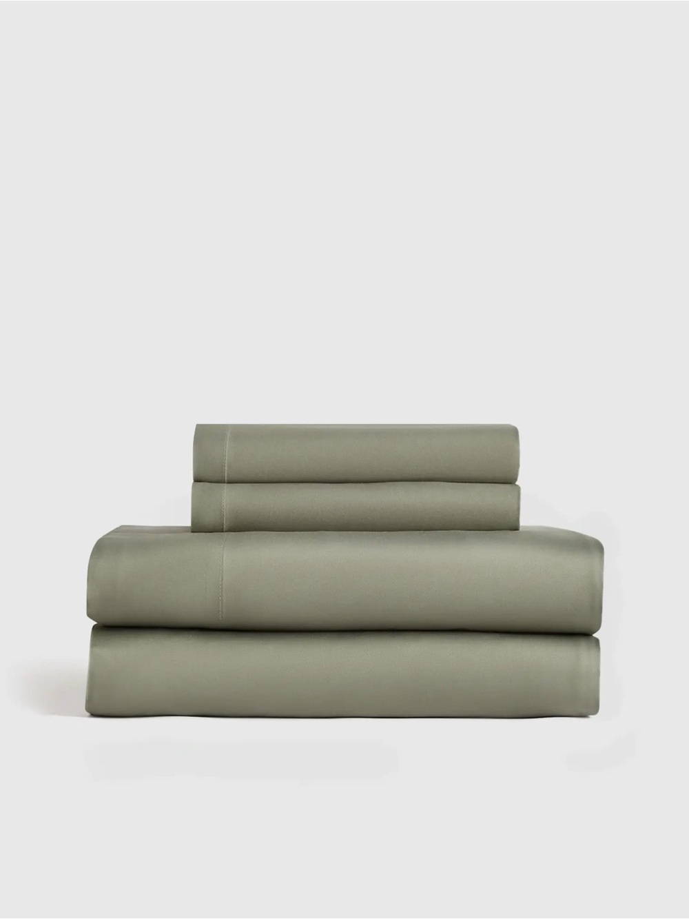 Quince NWOT Bamboo Sheet Set in Sage Green Cal King Size 880
